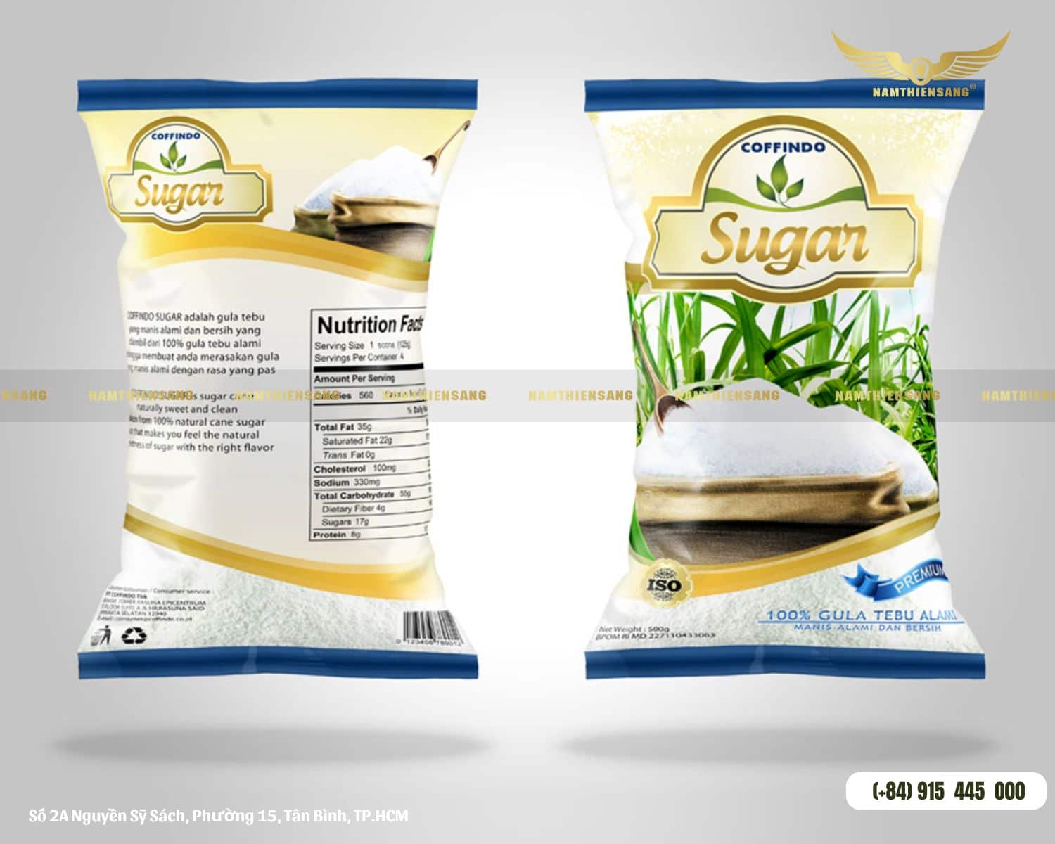 Những mẫu bao bì đóng đựng&nbsp;đường